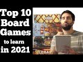 Top 10 Board Games to Learn in 2021 (older games)
