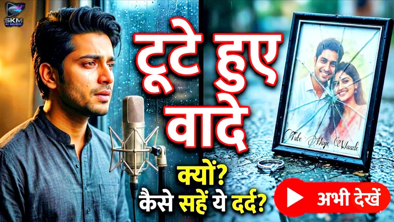 Tute Hue Waade | New Hindi Song 2026 | Broken💔 Heart Sad Song | टूटे हुए वादे #newhindibollywoodsong