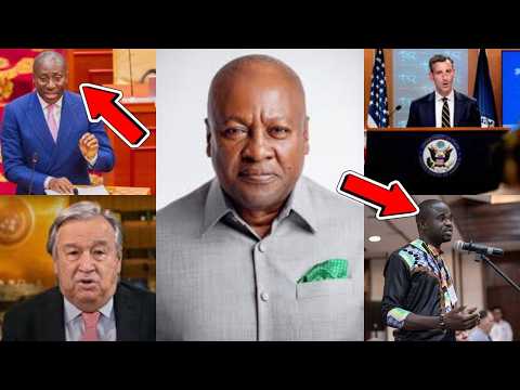 Mahama ANRGY at Manasseh Azure,Afenyo Markin &others for childish argument against the UN resolution