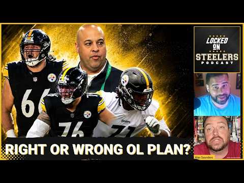 Steelers: Omar Khan's OL Plan Coming Together | Team Mishandling Elandon Roberts, Joey Porter Jr.?