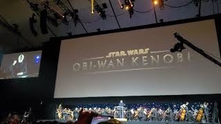 Live Orchestra Playing the New Obi-Wan Kenobi theme -- CONDUCTED BY JOHN WILLIAMS