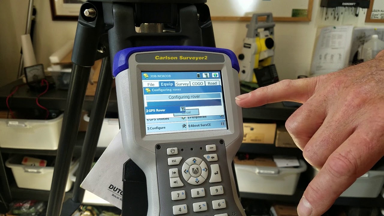 GNSS level calibration with SurvCE: BRx5, BRx6, BRx6+