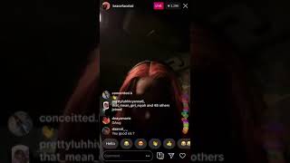 BRACEFACELAII GETS CRAZY ON LIVE