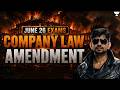 Company Law Amendment | Most Important for June 2026 Exam | CS Executive | CS Amit Vohra | Unacademy