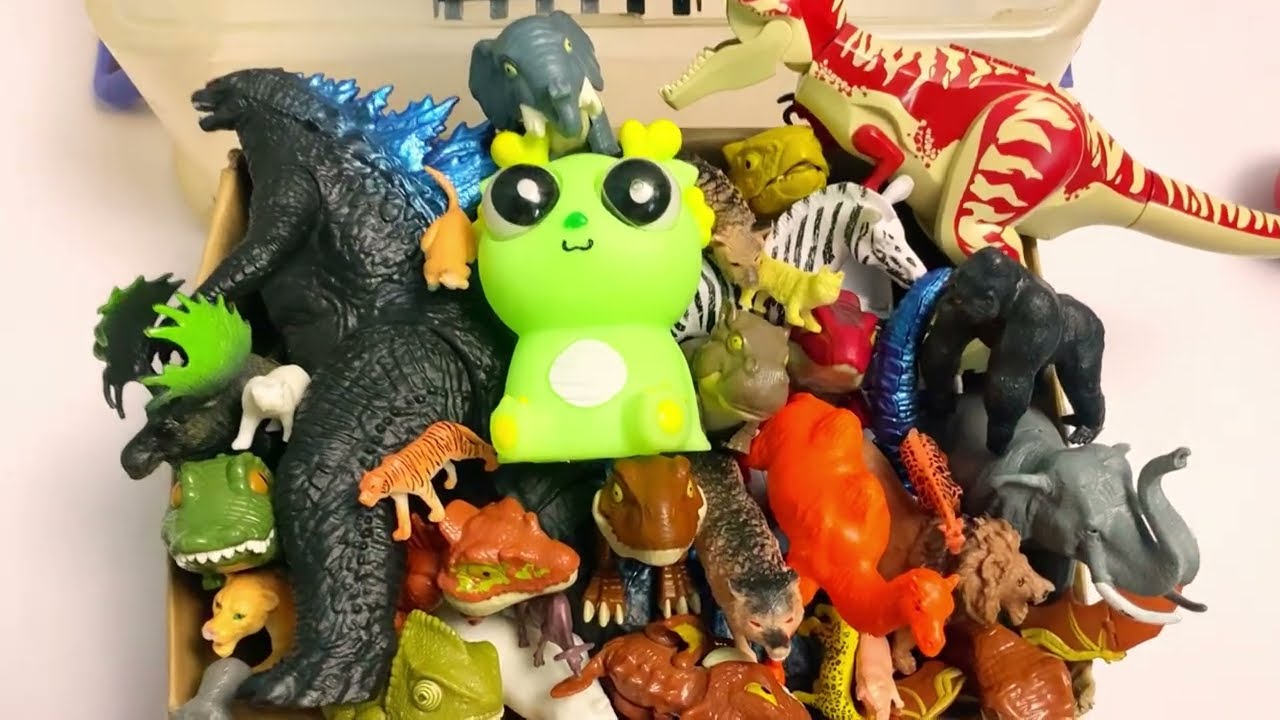 Dinosaur Evolution Prehistoric & Wild Animals in Jurassic World Rebirth Gorilla T Rex Indominus Rex