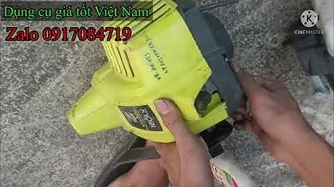 🌻🌹🪵Cách khởi động máy cắt cỏ động cơ 2 thì để lâu không chạy chỉ 30 giây.