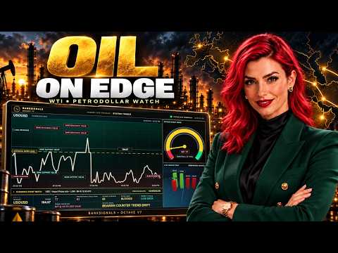 🔴 WTI OIL LIVE 🔴 Oil on Edge & Petrodollar Watch | Octave V7