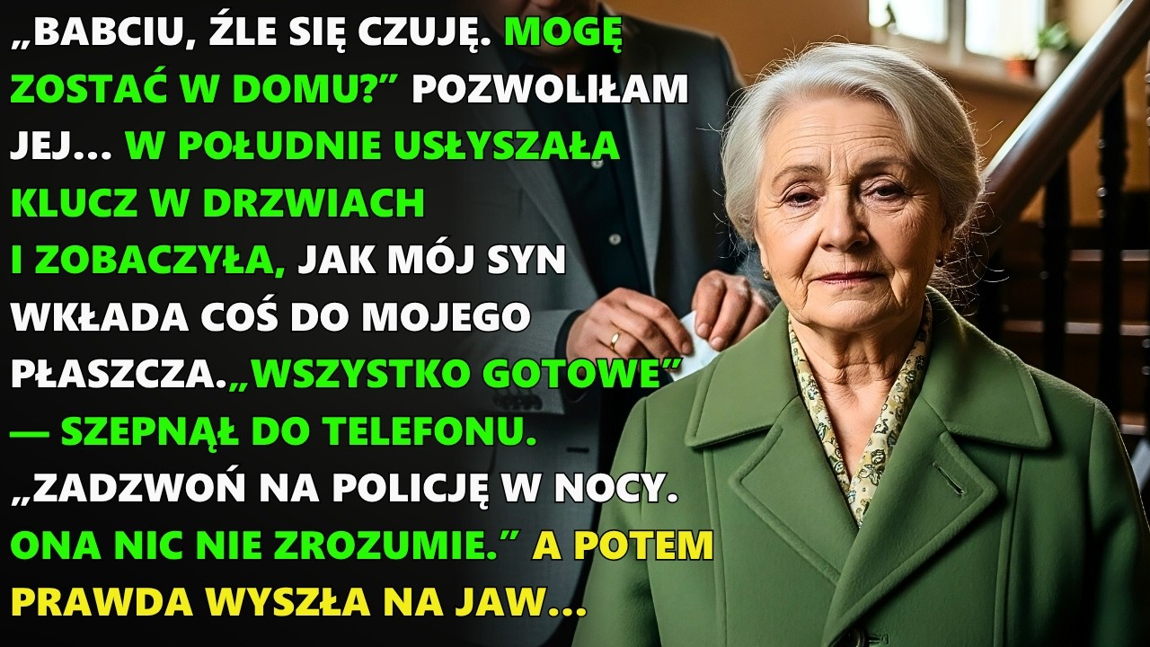 „Babciu, źle się czuję…” — Nie wiedziała, że tym dniem uratuje mi życie.