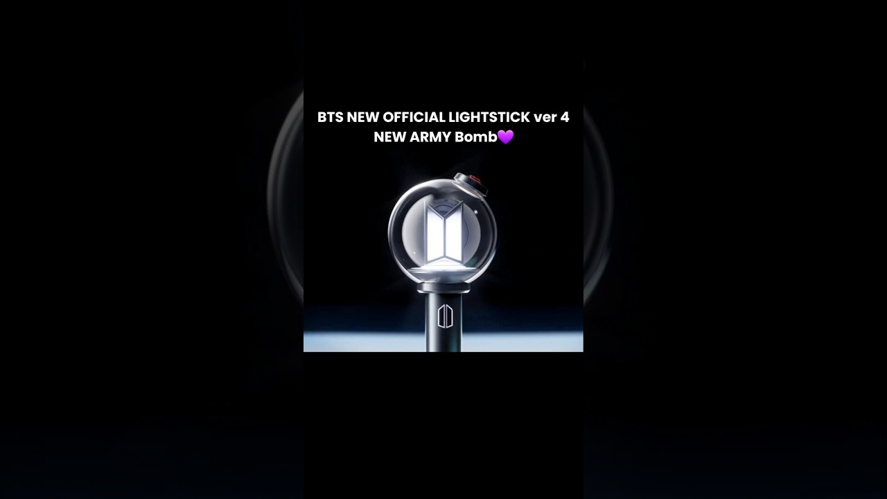 Bts NEW OFFICIAL LIGHTSTICK ver 4 NEW ARMY Bomb💜