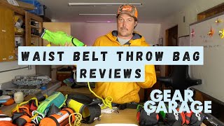 Reviewing a Few Different Waist Belt Throw Bags
