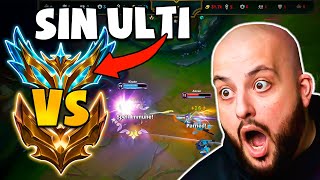 😱 ¡PROHIBIDO USAR la R! 5 CHALLS vs 5 OROS pero los CHALLS NO TIENEN ULTI