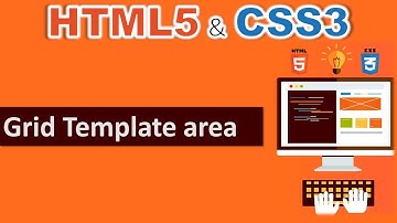 Grid template area in CSS grid | Web Development Tutorials in Urdu/Hindi