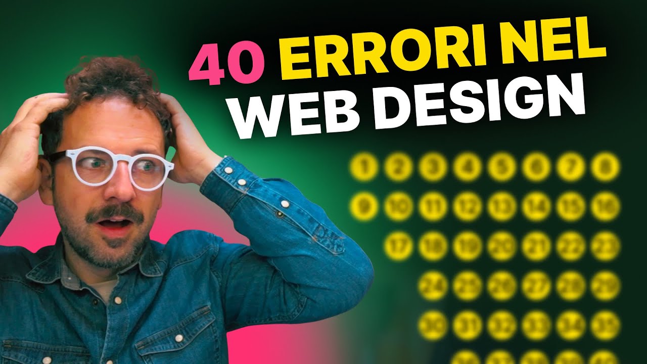 40 Errori che Rovinano il Tuo Sito Web (Da Evitare come la Peste)