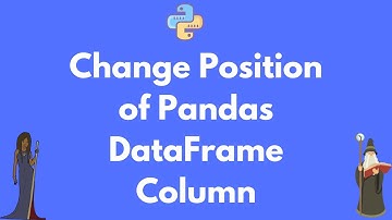 Change the order of Pandas DataFrame columns