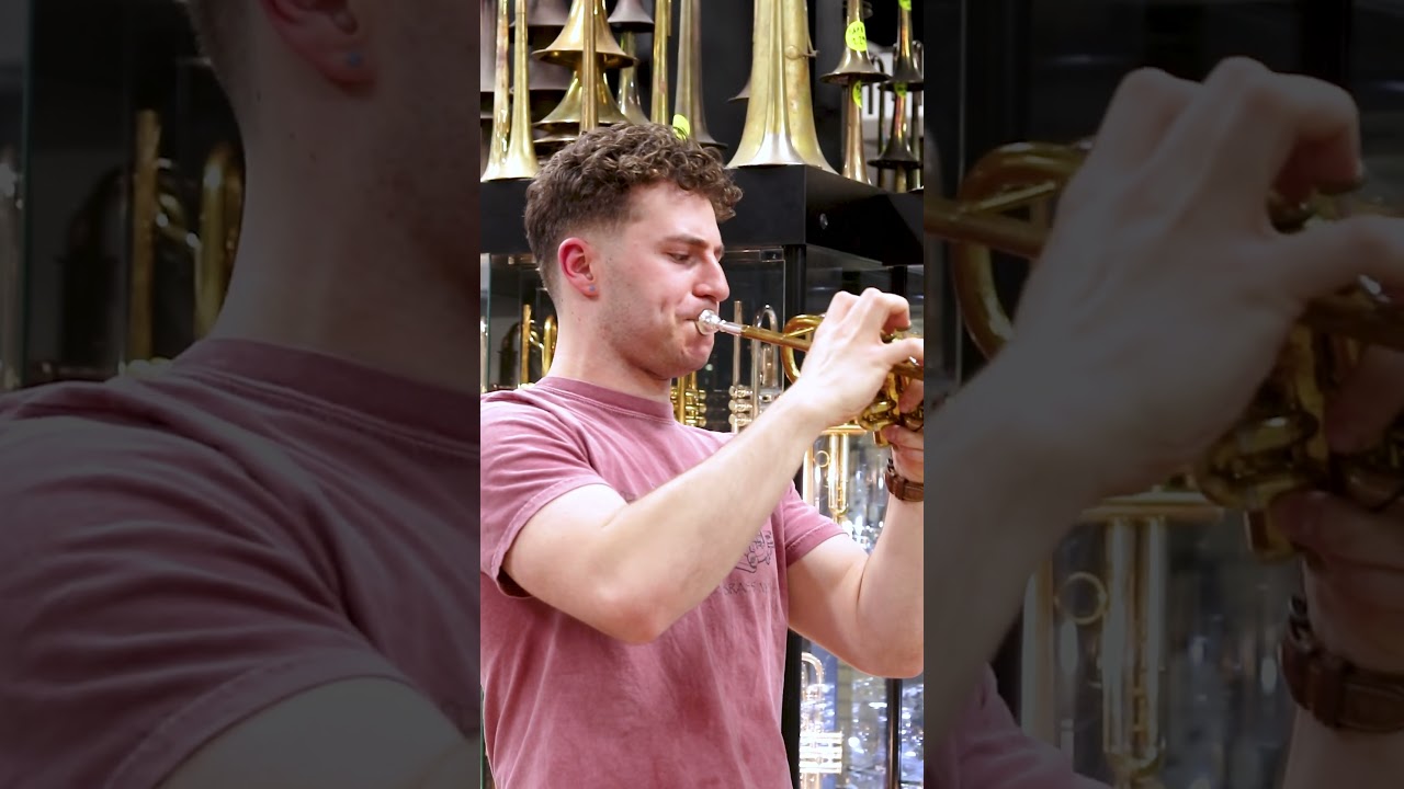 Trumpet, Original Golden Usa Bach