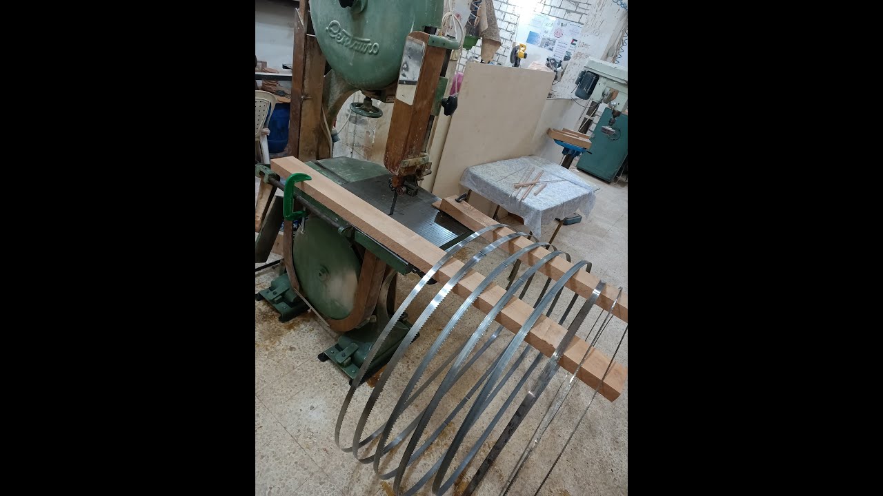 شرح منشار الشريط بالتفصيل .. انواع سلاح المنشار الشريط و أفضلها للأخشاب .. جزء 1