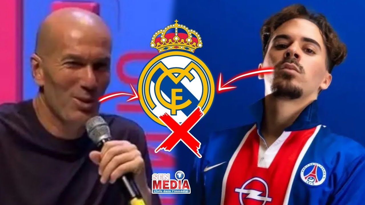Vitinha met une croix sur Real Madrid - Zidane - Zidane révèle la faiblesse du Real Madrid 
