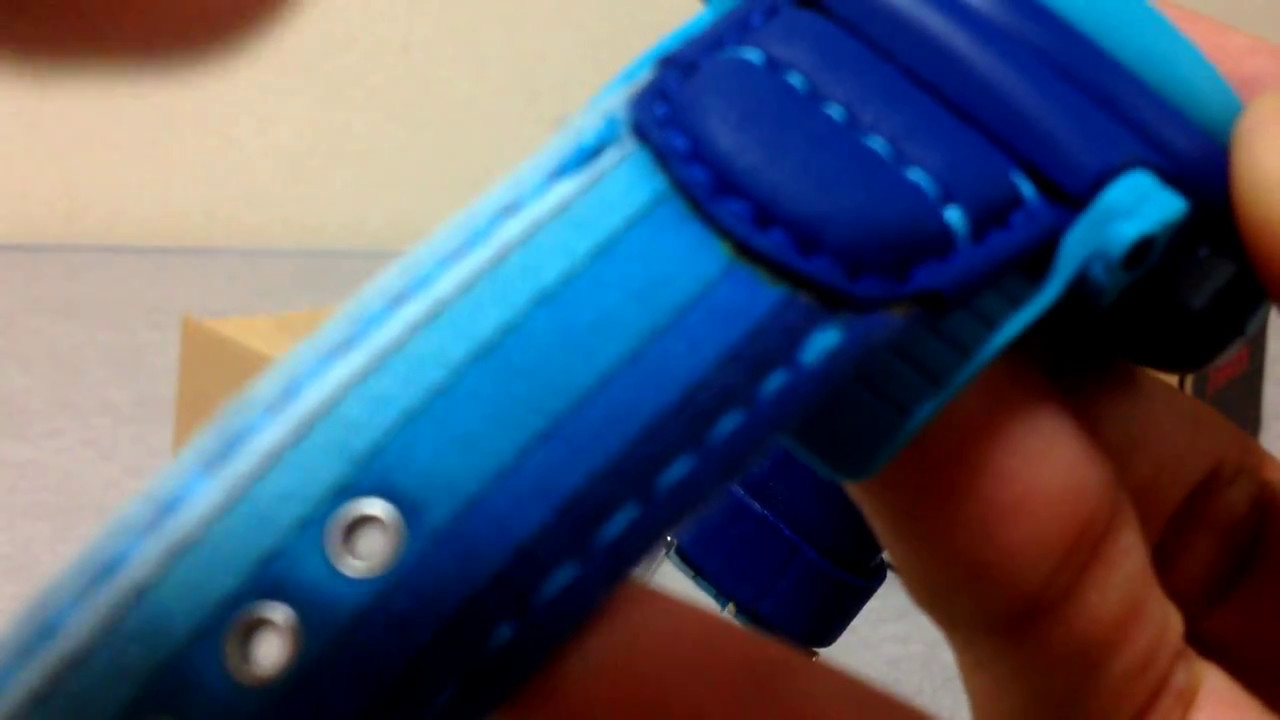 G-Shock G-001B-2JF Blue Jason (unboxing) - YouTube