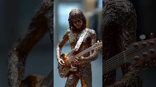 Sparks in the Dark – Atmospheric Guitar Instrumental | Animated Metal Sculpture