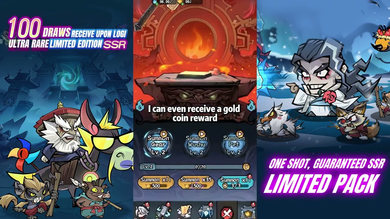 Instant Fun Awaits: The Shortest Path to Mobile Joy! | Kungfu Heroes: Idle RPG =F206647F=