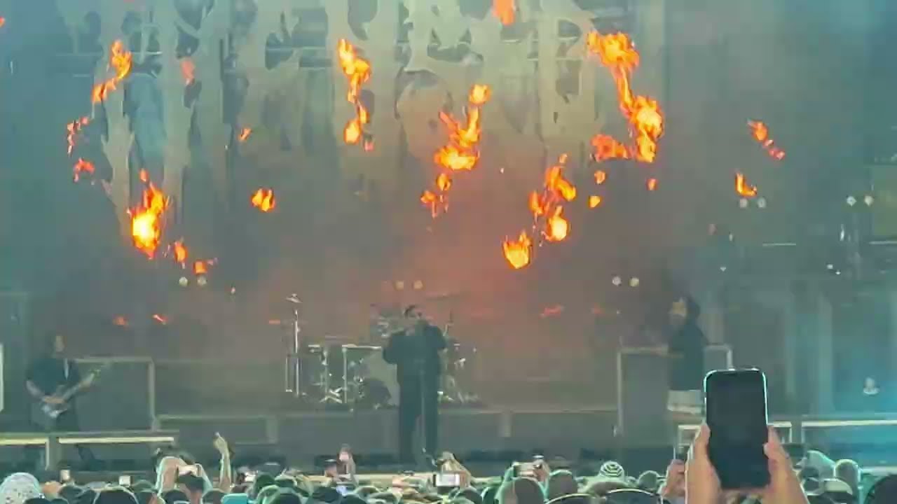 The Used - Sound Effects and Overdramatics LIVE When We Were Young 2024 WWWY Las Vegas 10/20/24