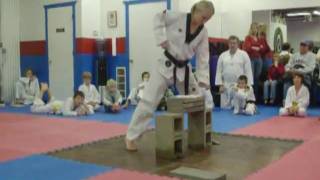 Brick Breaking for my 3rd Dan test