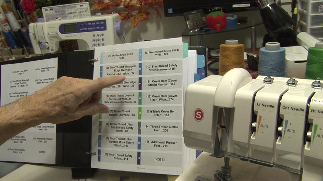 Singer Professional 5 serger/cover stitch YouTube