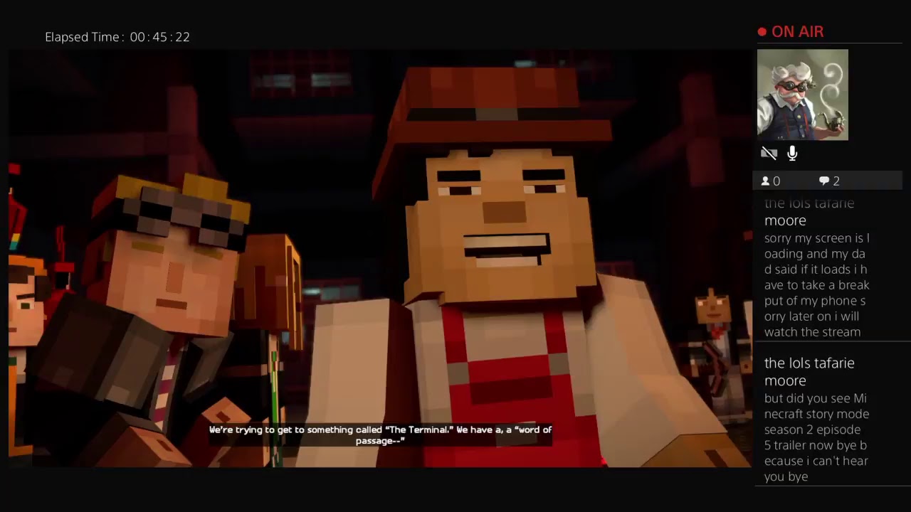 Minecraft story mode episode 5 part 1 - YouTube