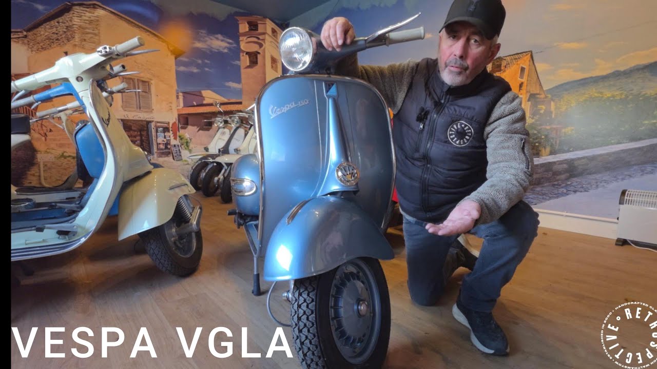 VESPA VGLA What a scooter - YouTube