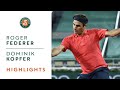 Roger Federer vs Dominik Köpfer - Round 3 Highlights I Roland-Garros 2021