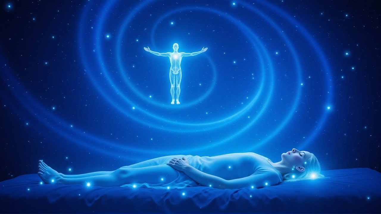 528 Hz Deep Healing Music for Sleeping | Repair and cure at DNA level ...