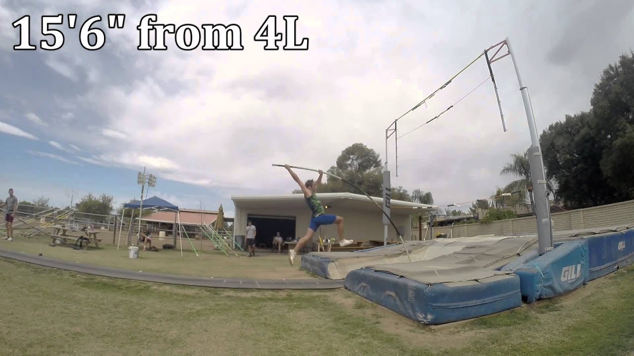 15'6" from 4L Pole Vault