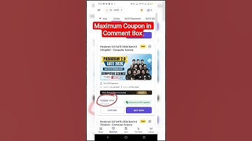Parakram 2.0 2026 Gate Batch coupon code #pwgate #couponcodephysicswallah #pw #gateexam2026 #gate