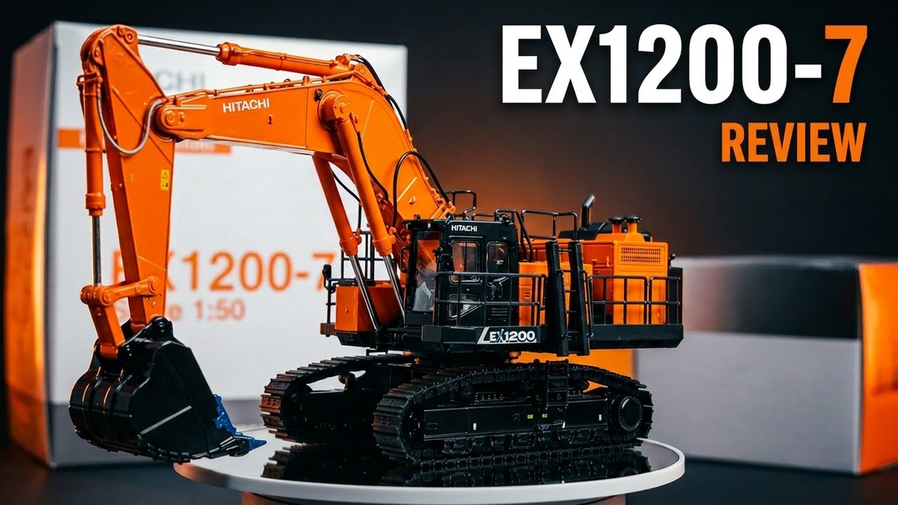 TMC 1:50 Hitachi EX1200-7 Review | Finally Here! - YouTube
