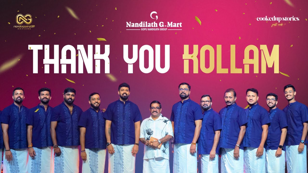Thank you, Kollam — your hearts turned this Bhajan into a divine celebration. 🙏✨