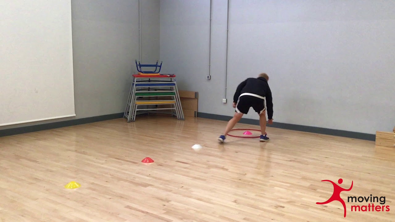 Social Distancing PE - Fundamentals: Backwards Target Throw
