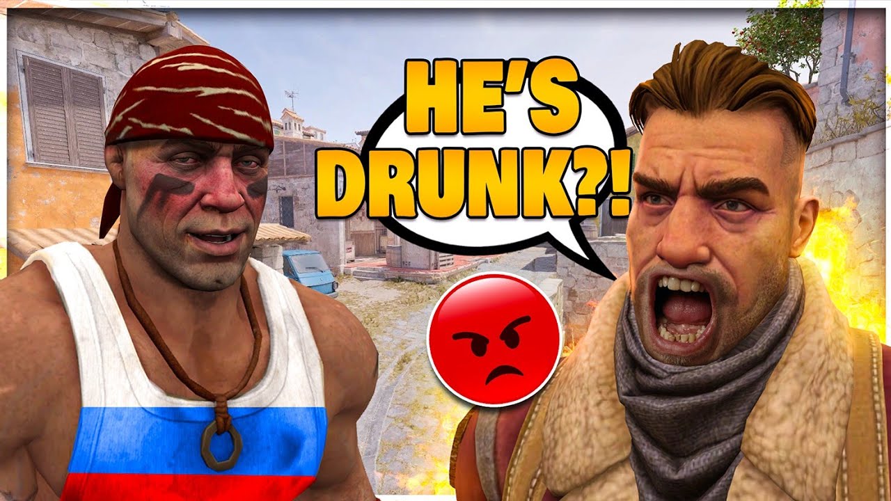 When Your Russian CS2 Teammate is DRUNK - YouTube