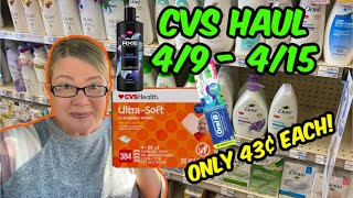 CVS HAUL 4/9 - 4/15 | 11 ITEMS FOR ONLY 43¢ EACH!