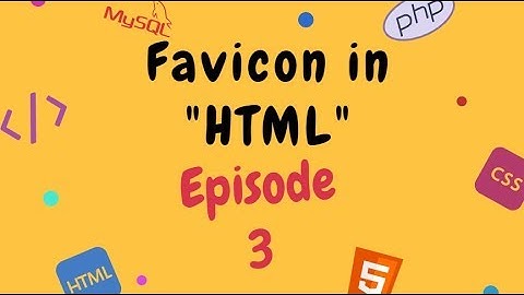 Add A Favicon Icon🔥to a Website in HTML in [Hindi] | What is FAVICON | Beginners⚡