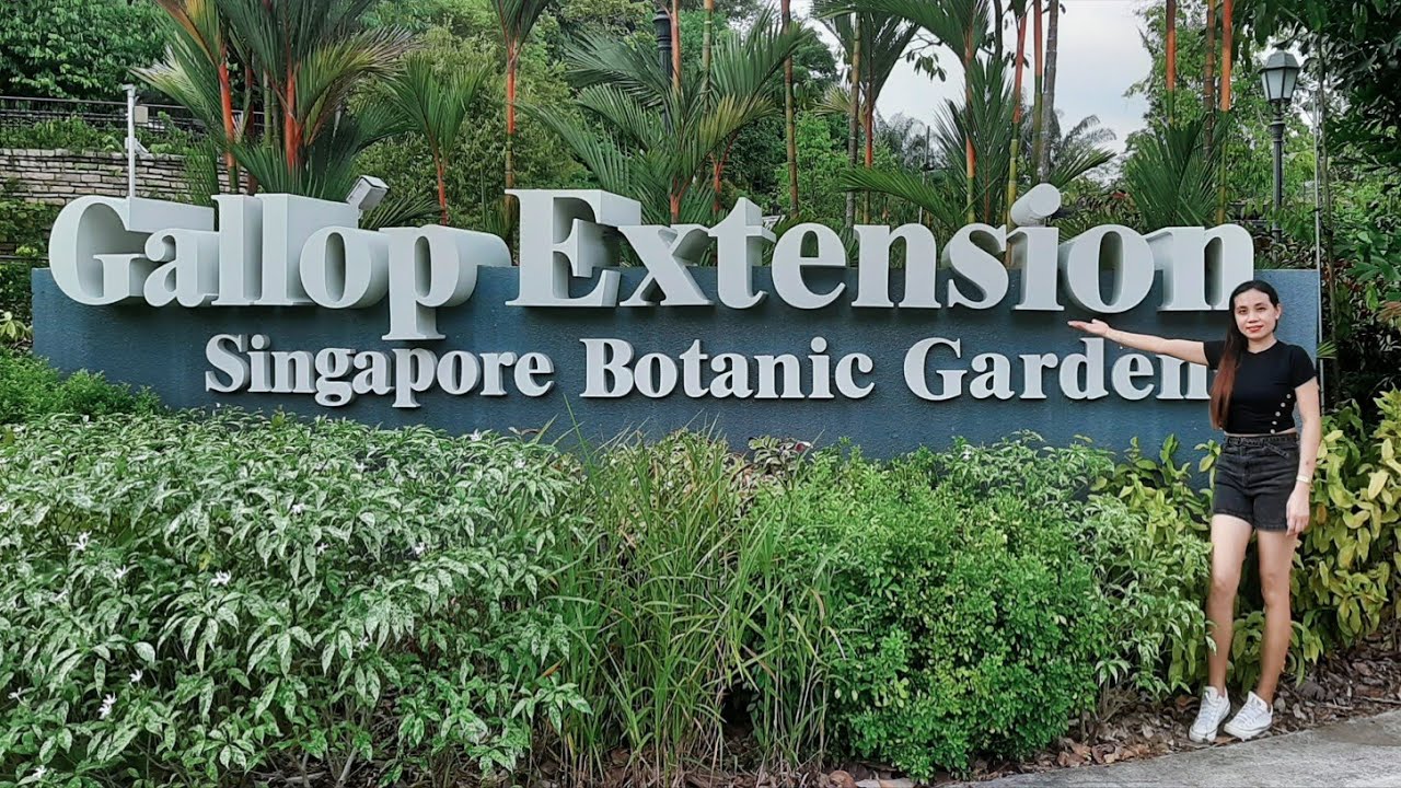 Gallop extension,Botanic Garden Singapore