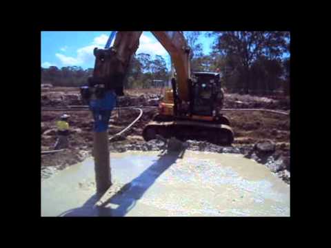 Shallow Soil mixing by Menard Bachy - Telegraph rd