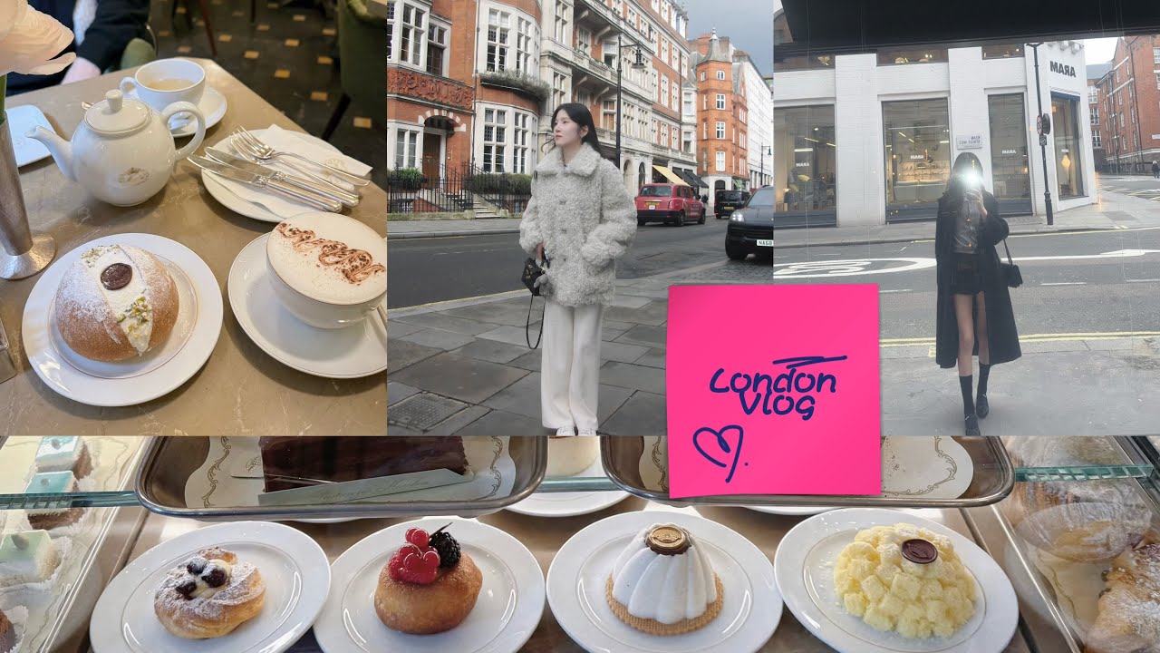 London Vlog - Pistachio Maritozzo, Japanese Cafe & Shopping Adventure