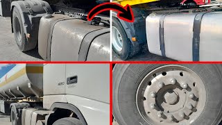 How to clean the glue transport tanker?