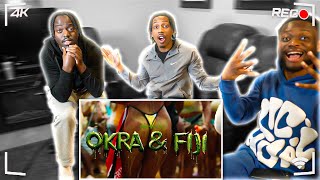 AMERICANS REACT TO DIGGA D - OKRA & FIJI !