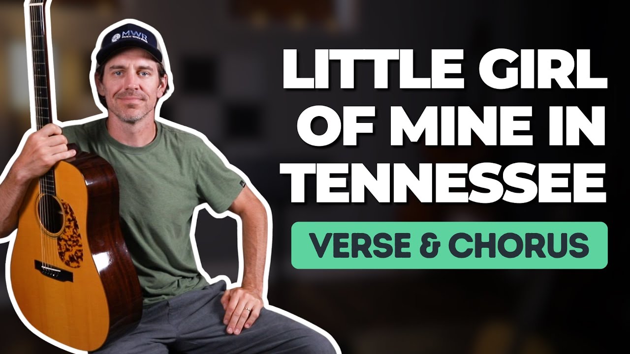 Little Girl of Mine In Tennessee - Solo for Verse and Chorus! Intermediate Guitar Lesson!