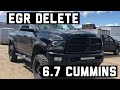 How to: Installing Flo-Pro EGR delete kit on 2016 Dodge Ram 2500 6.7 Cummins