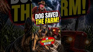 This Loyal German Dog Saved Farmer Tom’s Entire Farm! 😱 | #shorts #animalanime #pets