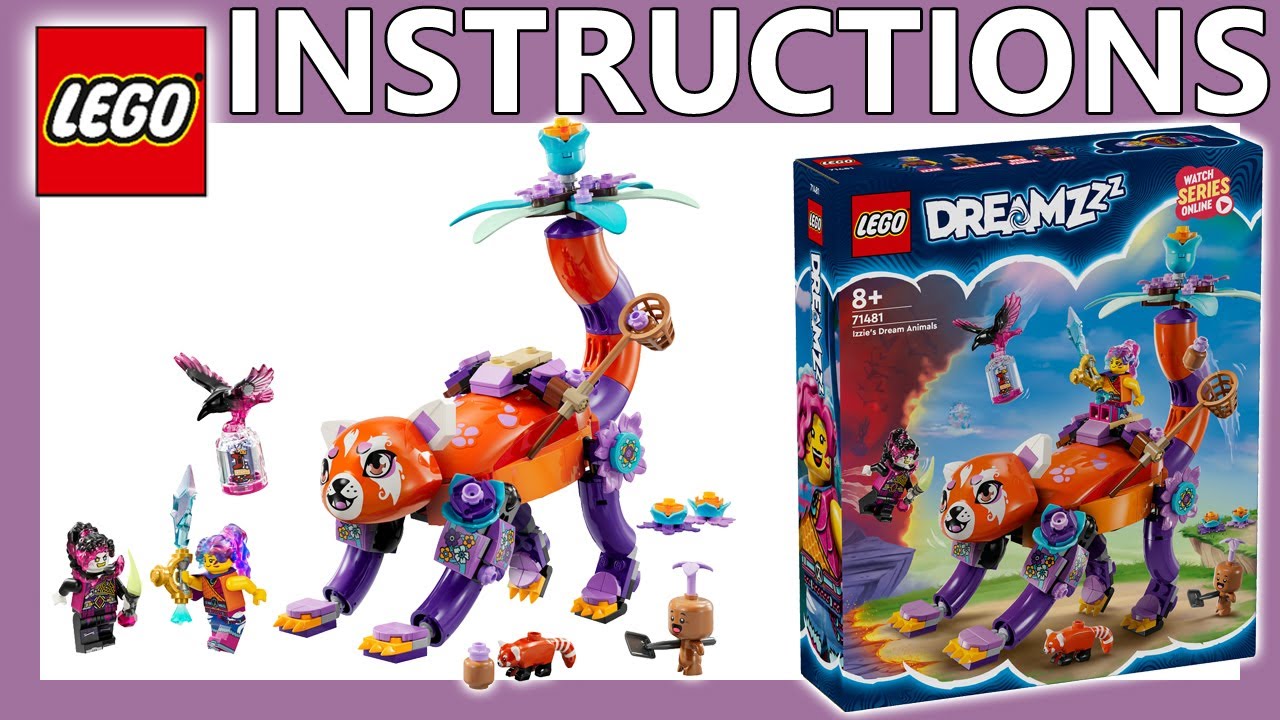 LEGO instructions | Izzie's Dream Animals | 71481 | LEGO DREAMZzz