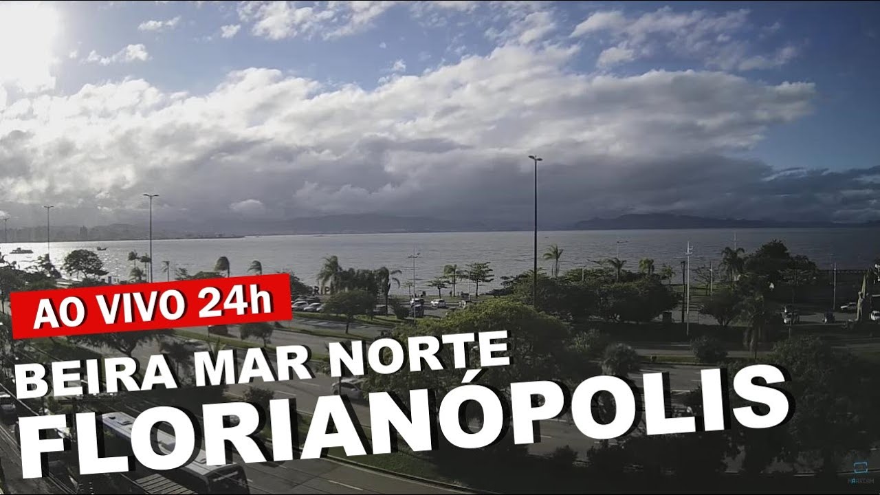 Câmera ao Vivo Beira Mar Norte - Florianópolis - SC