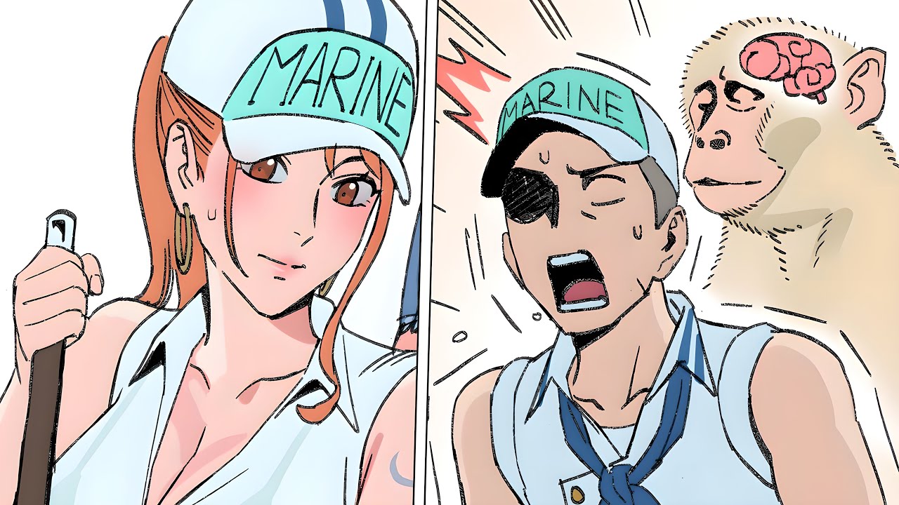 He Fell from Nami’s Beauty… Literally! | One Piece Comic Dub